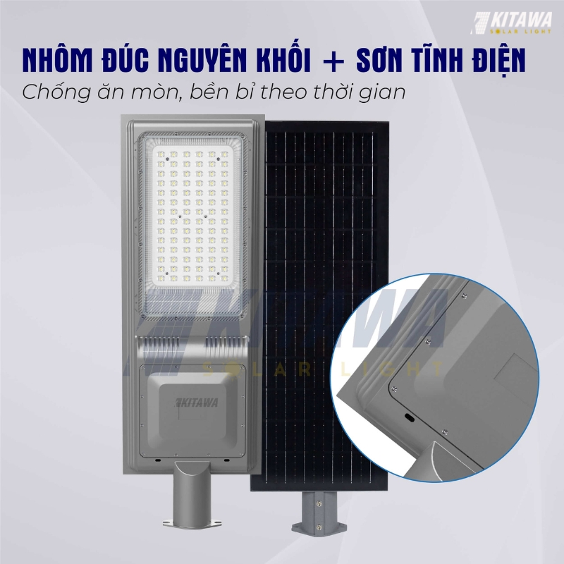 Thiết kế nhôm đúc chắc chắn, bền bỉ