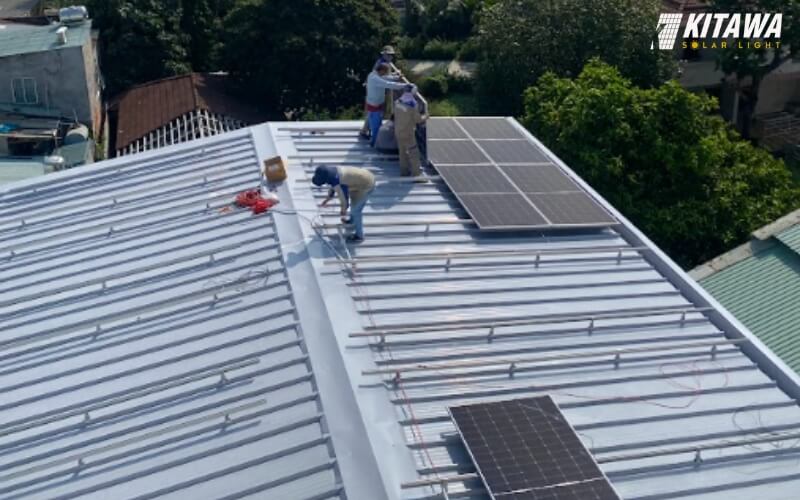 Thời gian hòa vốn nhanh chóng khi lắp đặt điện mặt trời hòa lưới 21kW