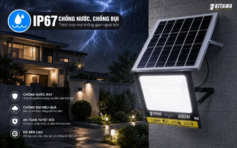 Tiêu chí lựa chọn đèn năng lượng mặt trời 600W chất lượng