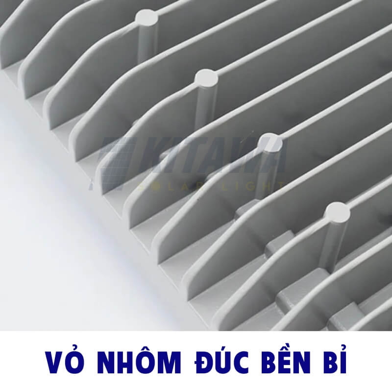 Sử dụng vỏ nhôm cao cấp, bền bỉ