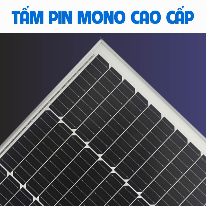 Tấm pin Mono hấp thu năng lượng tốt