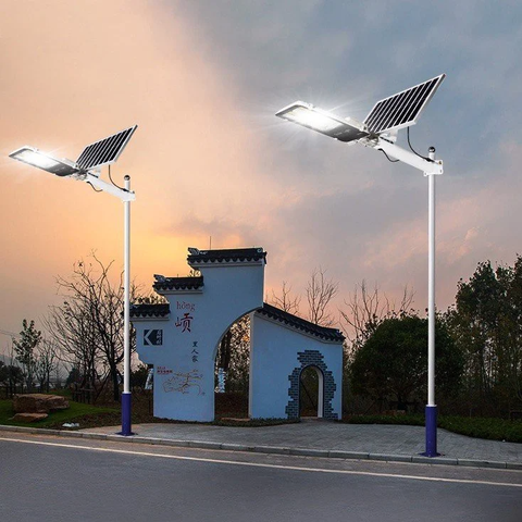 Đèn đường năng lượng mặt trời 150W Kitawa chính hãng