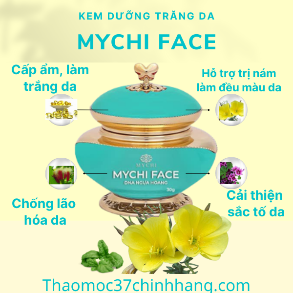 Công dụng của kem dưỡng trắng da Mychi Face