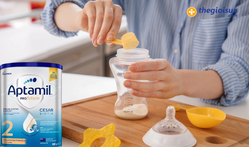 huong dan chi tiet cac buoc pha sua aptamil