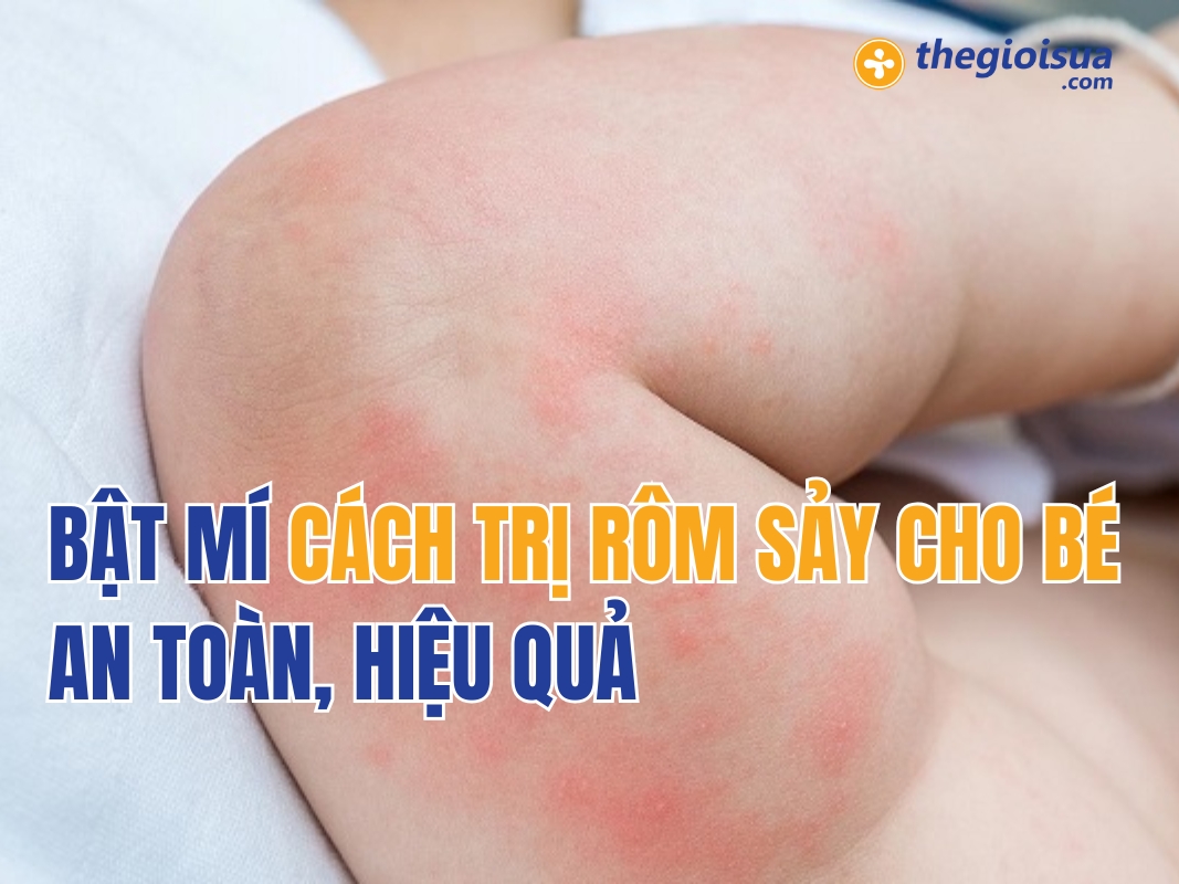 Cach tri rom say o tre hieu qua