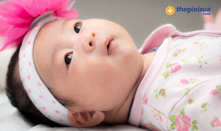 Cham soc tre so sinh 4 tuan tuoi