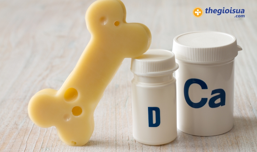 Giau canxi va vitamin D