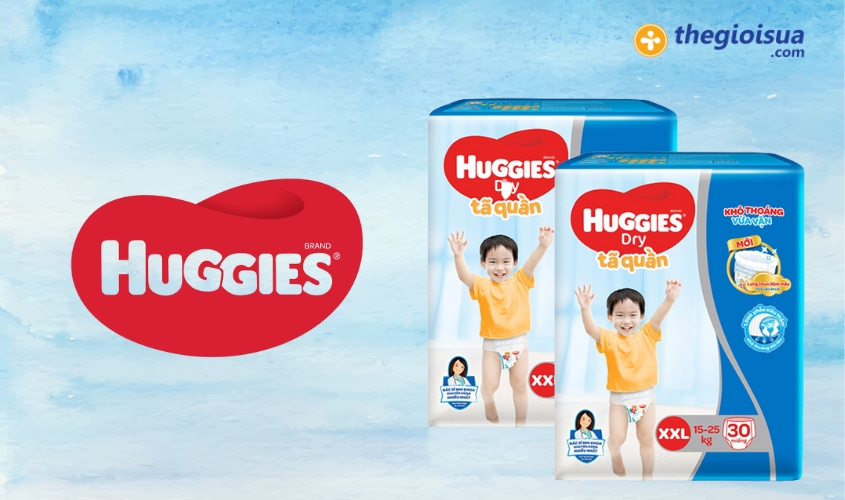Gioi thieu thuong hieu bim Huggies
