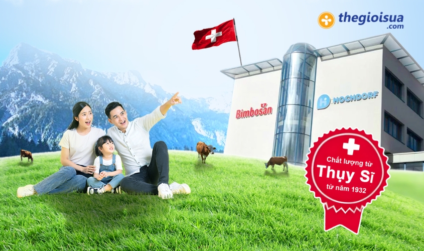 Gioi thieu ve sua Bimbosan Thuong hieu sua uy tin tu Thuy Si