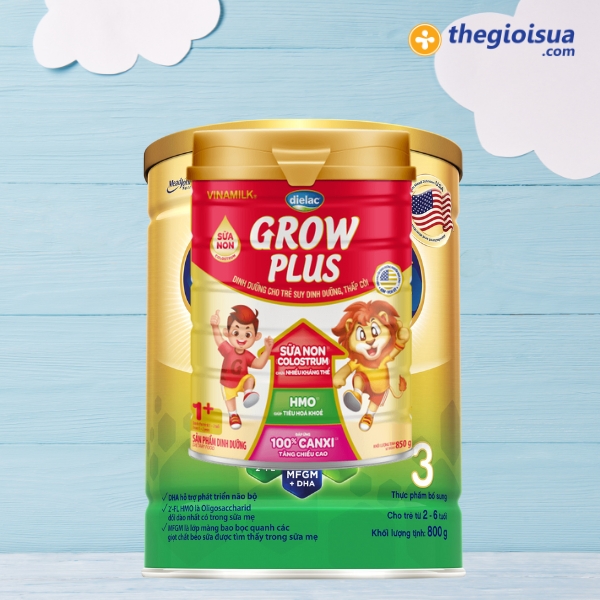 Grow Plus cua Vinamilk