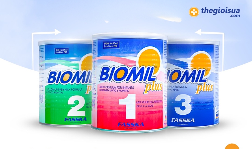 Sua Biomil cua Bi co tot khong