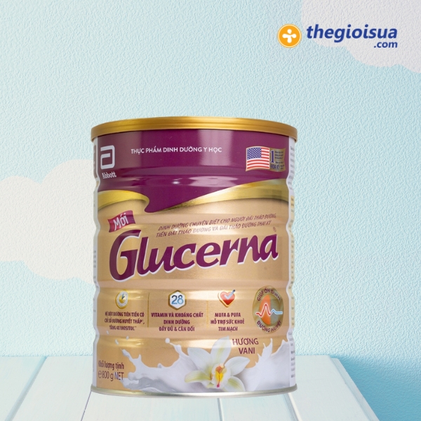 Sua bot Glucerna huong vani