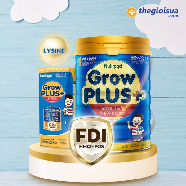sua growplus xanh – danh cho tre bieng an cham lon