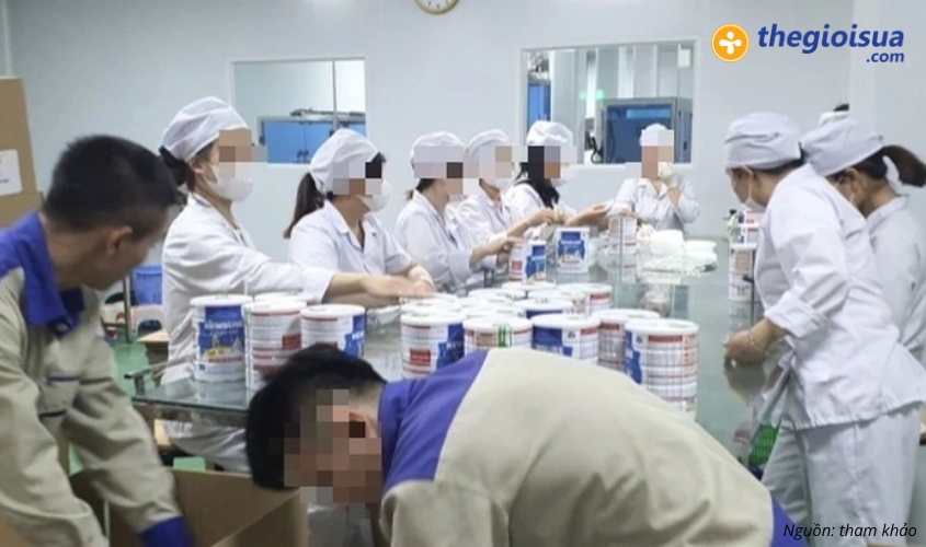 tac hai khon luong khi uong nham sua gia