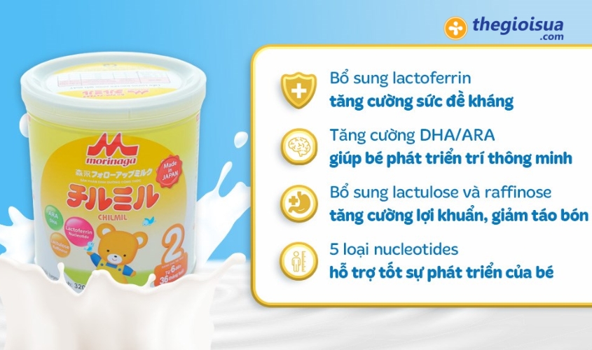 uu diem cua sua morinaga