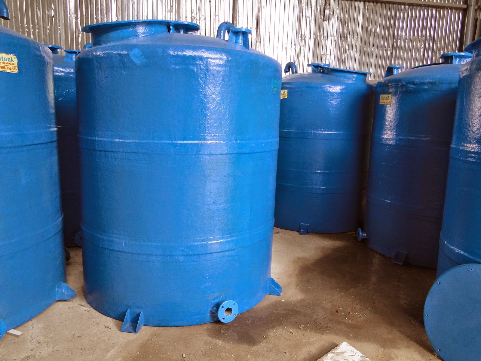 Bồn chứa hóa chất nhựa