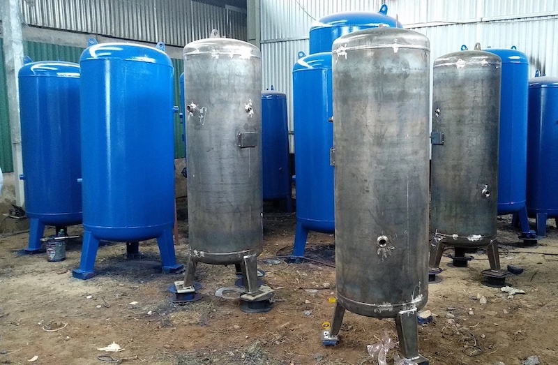 Bình chứa khí nén là thiết bị quan trọng và cần thiết trong hoạt động sản xuất