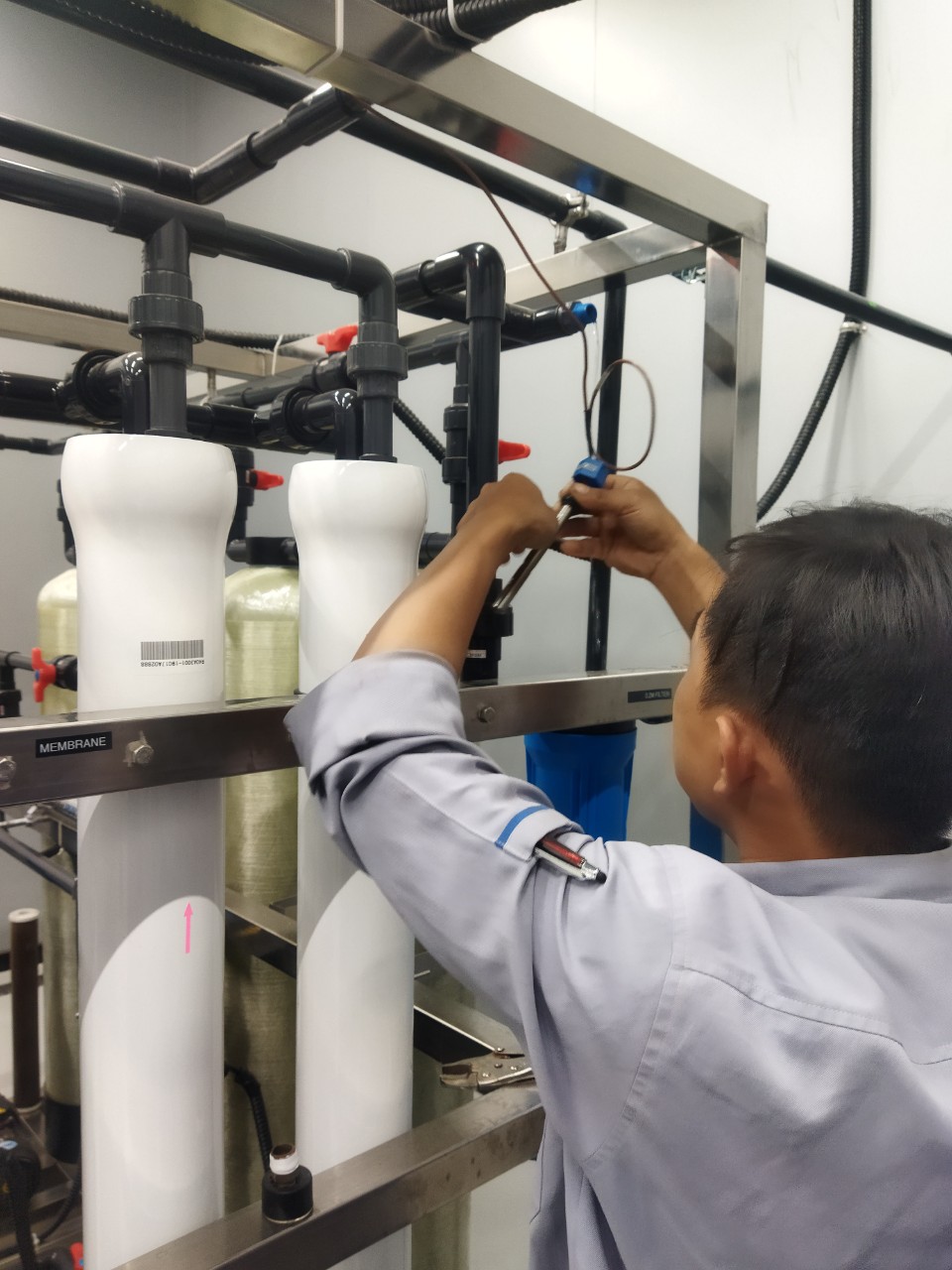 tẩy rửa màng lọc RO