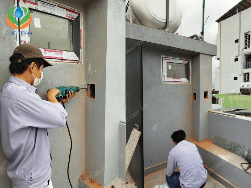 hệ thống lọc nước sinh hoạt đầu nguồn