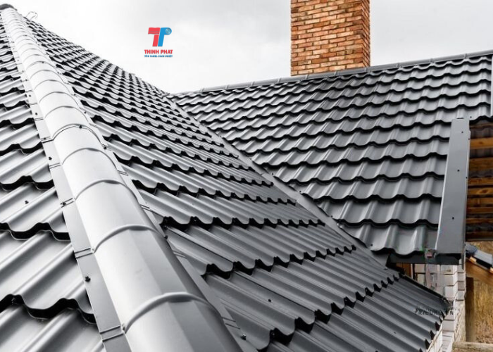 mái tôn giả ngói