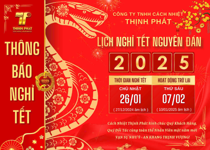 lịch nghỉ tết nguyên đán 2025