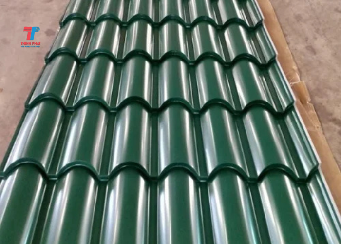 mái tôn giả ngói