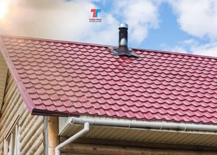 mái tôn giả ngói