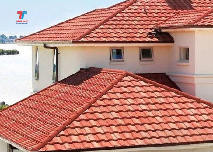 mái tôn giả ngói