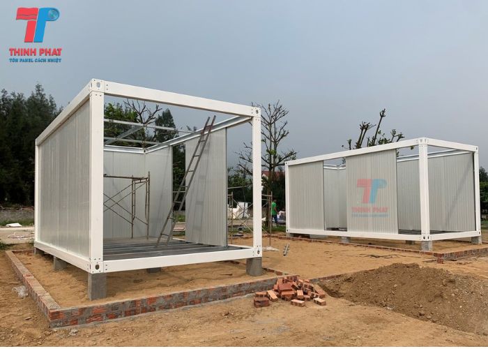 nhà tiền chế vách panel 4