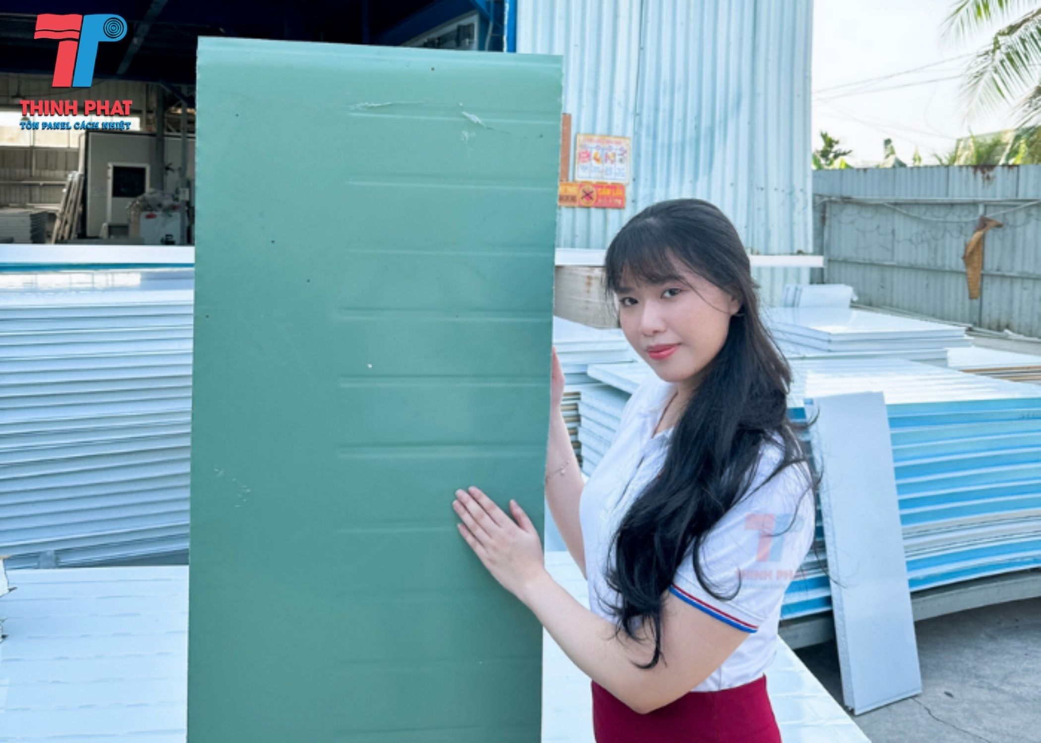 panel EPS xanh ngọc 7