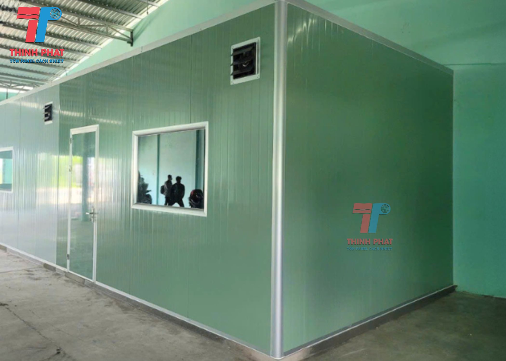 panel EPS xanh ngọc 5