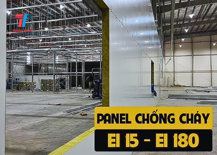 panel rockwool cách nhiệt chống cháy