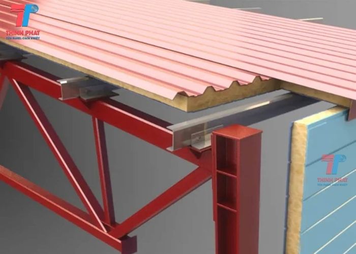 panel Rockwool mái 7