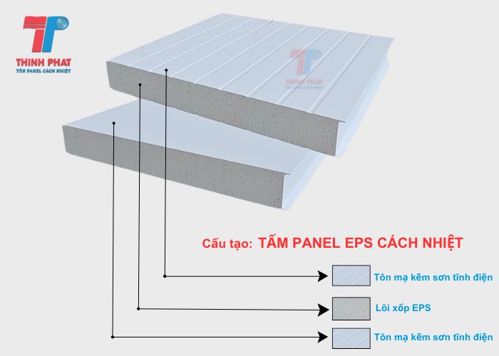 panel tôn xốp EPS 1