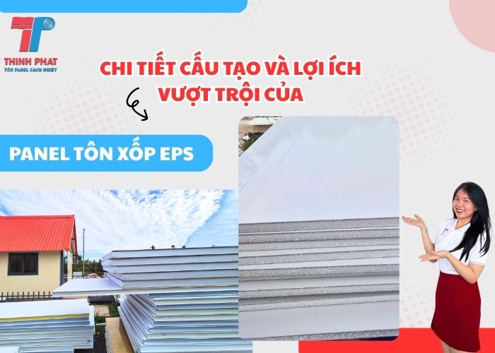 panel tôn xốp EPS