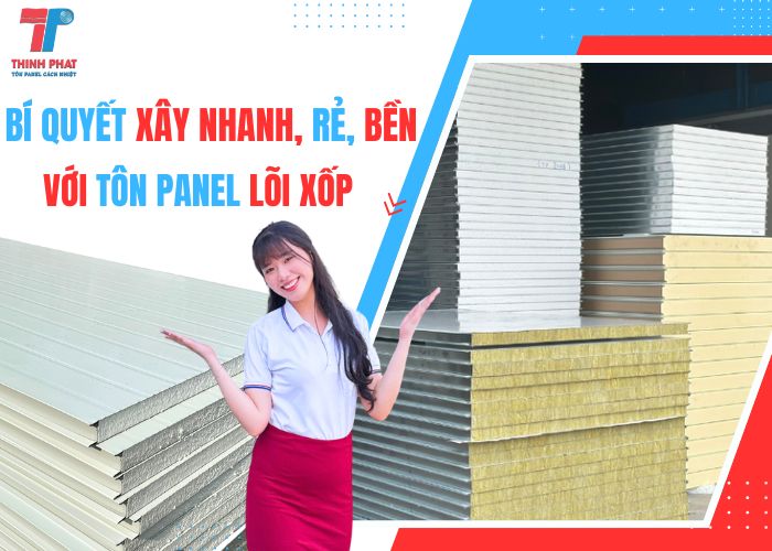 tôn panel lõi xốp 1