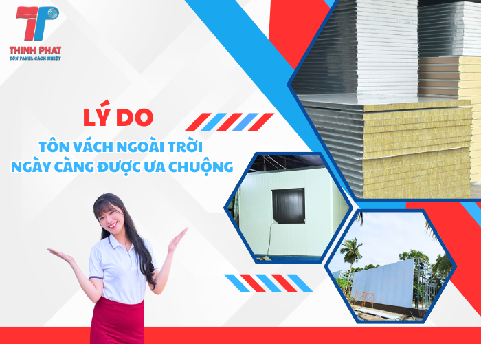 tôn vách ngoài trời