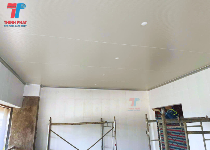 trần panel PU 10
