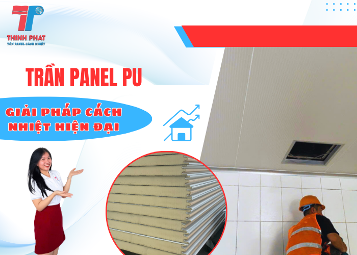 trần panel PU