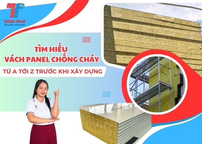 vách panel chống cháy