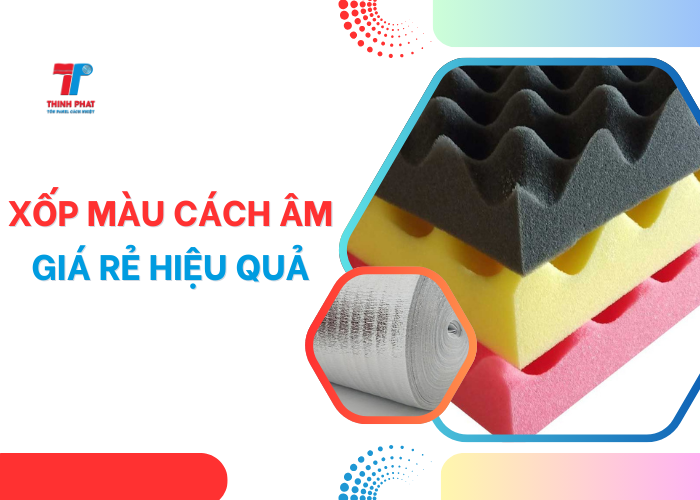 xốp màu cách âm