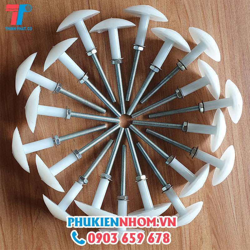 bulong dù treo trần panel