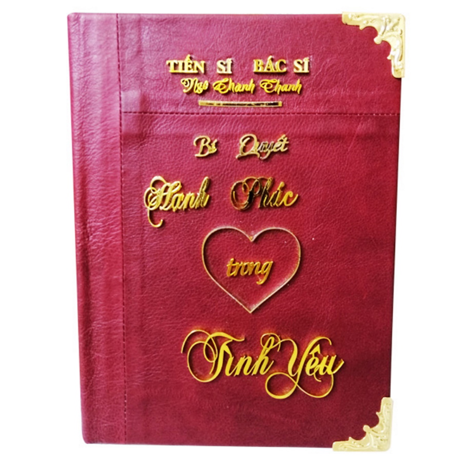 Sách - Bộ Sách Dát Vàng 24k 9999 - Bí Quyết Hạnh Phúc Trong Tình Yêu