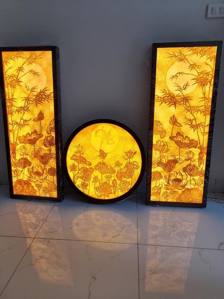 Tranh trúc chỉ cao cấp tại Decronow