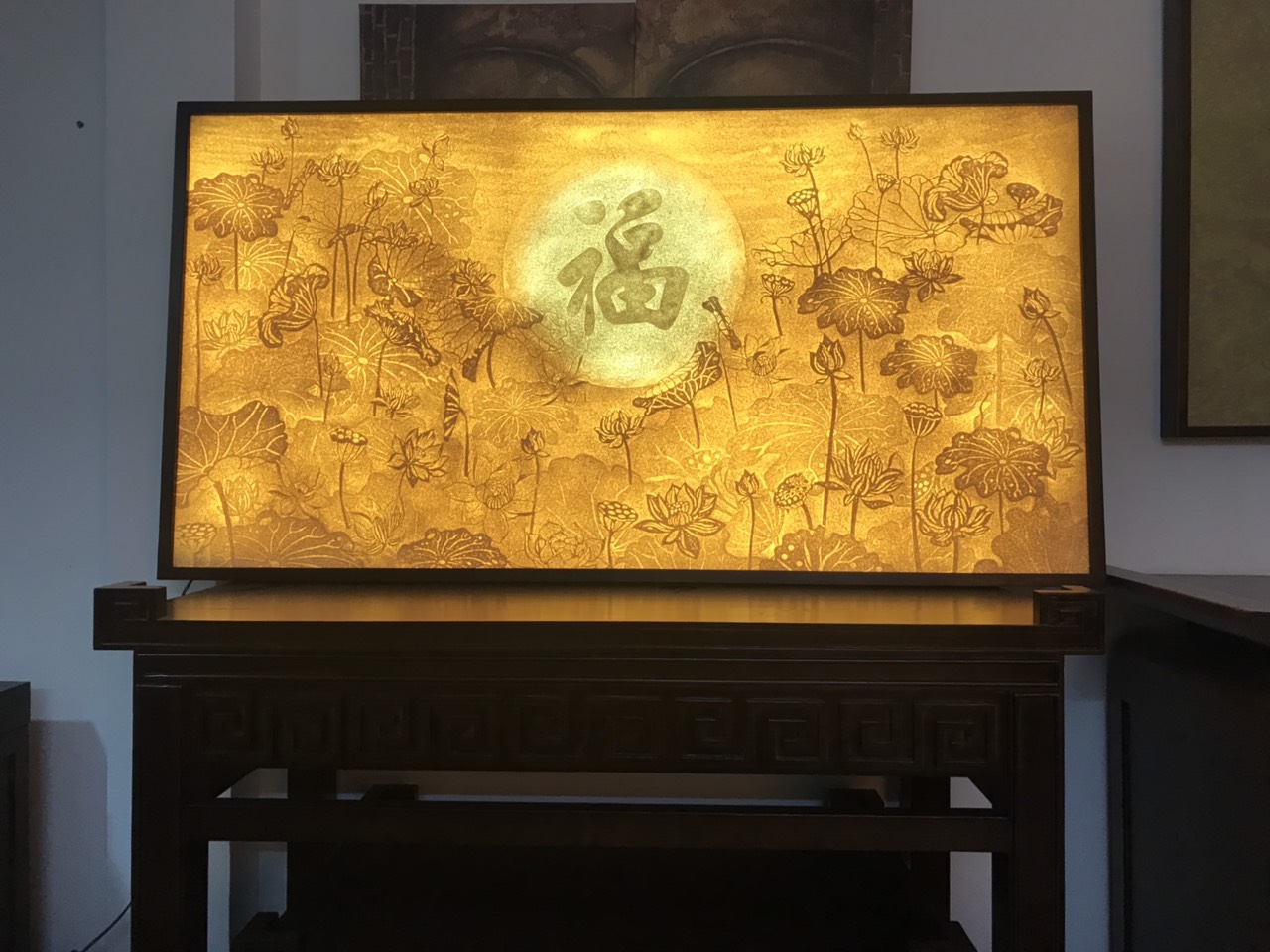 Tranh trúc chỉ chữ Phúc tại Decornow