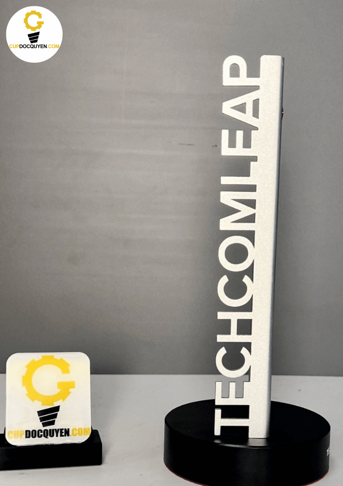 Cúp vinh danh - kỷ niệm chương ngân hàng Techcombank 3