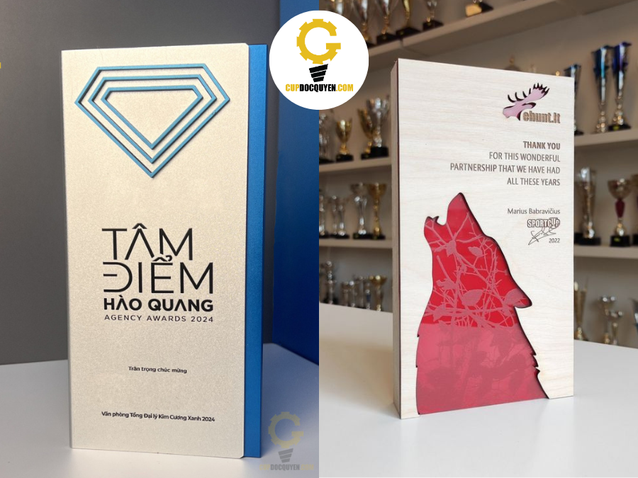 Một mẫu bảng vinh danh đẹp