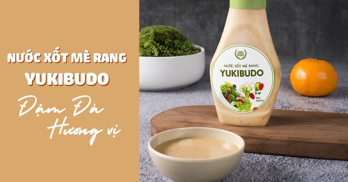Nước Sốt Mè Rang Yukibudo Nước Sốt Mè Rang Yukibudo