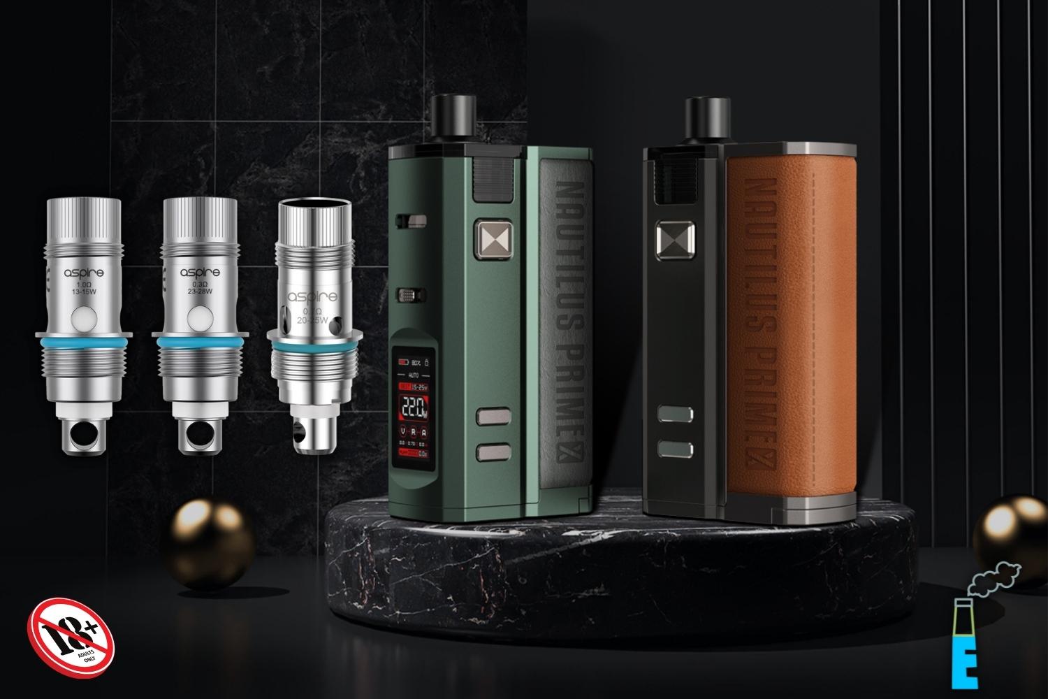 Bộ mesh coil của Aspire được thiết kế riêng cho Nautilus Pod Kit và Nautilus Prime X kit với nhiều mức điện trở khác nhau, các vaper có thể lựa chọn để có được mức công suất và trải nghiệm tốt nhất trên thiết bị.