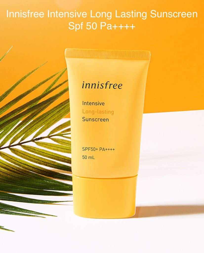 Kem Chống Nắng Lâu Trôi Innisfree Intensive Long-Lasting Sunscreen SPF50+/PA+++ 50ml